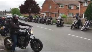 Outlaws mc National Run South Wales 2017 [upl. by Alleuol]