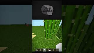 Minecraft Troll Face Edit viralvideo minecraft shortsviral hardikgamingofficial01 [upl. by Eissert]