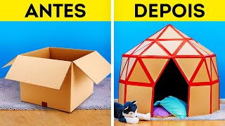 15 ARTESANATOS COM PAPELÃO  Dicas de Melhorias e Ideias Para Reciclar Plásticos [upl. by Horatio]