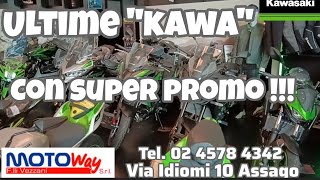 MOTOWAY ASSAGO ULTIME MOTO KAWASAKI DISPONIBILI CON LE PROMOZIONI [upl. by Aeikan]