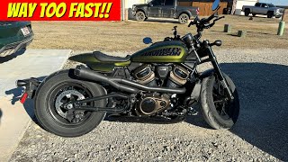 I Bought a 2022 Harley Davidson Sportster S for my Birthday [upl. by Foscalina]