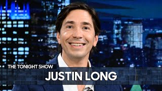 Justin Long Shows Off His Beatles and Jack Black Impressions  The Tonight Show [upl. by Ardnasirk]