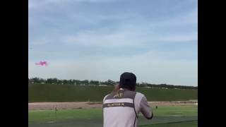 Nasser Al Attiyah shooting clays Rallenty [upl. by Timothee643]