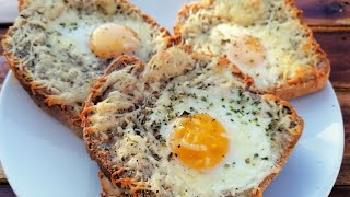 HUEVOS AL HORNO CON QUESO💥Receta con HUEVOS🍳alucinante [upl. by Pass680]