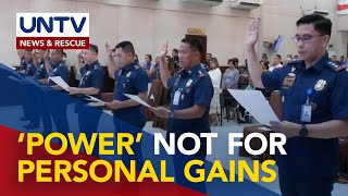 8 PNP officials promoted to next higher rank [upl. by Odie9]