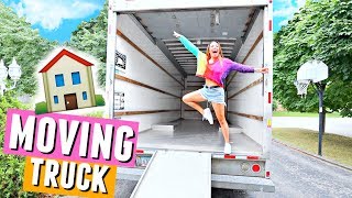 PACKING THE MOVING TRUCK Moving in vlogs🏠 [upl. by Cowen314]