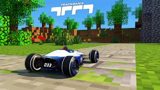 They Built a Minecraft Campaign in Trackmania [upl. by Uahsoj]