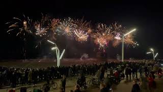 Vuurwerk Scheveningen 20232024 HD [upl. by Leirza]