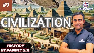 Class 9  History इतिहास  सभ्यता  Civilization  By Pandey Sir sabhyata civilization [upl. by Yruy]