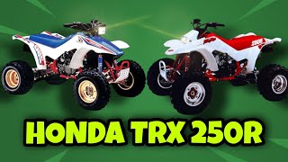 HONDA FOURTRAX TRX 250R  LA LEYENDA DE HONDA cuatrimoto quad ATV [upl. by Ijnek]