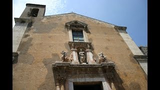 Places to see in  Taormina  Italy  Chiesa di Santa Caterina [upl. by Anihpesoj319]