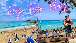 FIG TREE BAY Protaras Cyprus Vlog [upl. by Pauwles]