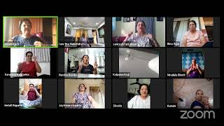 Online GGF Happy Morning Yoga  Lay down exercise  By Vandana Ramgarhia  Gujarati Gaurav Founda [upl. by Midis]