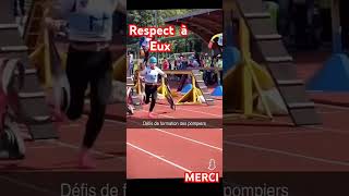 Pompier Merci divertissement video pourtoi foryou paris toulouse pompiers entraînement [upl. by Labors]