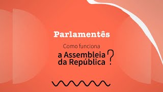 Como funciona a Assembleia da República  Parlamentês [upl. by Idelle86]