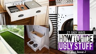 21 Ways to Hide and Organize Things in your House 2 [upl. by Asamot]