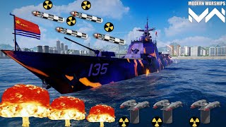 CN Type 052DM Dazho  Build Serba Nuclear  Modern Warships [upl. by Kartis]