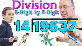 Long Division Challenge Dividing 5Digit Number by 2Digit Number ⭐ Maths [upl. by Shem]