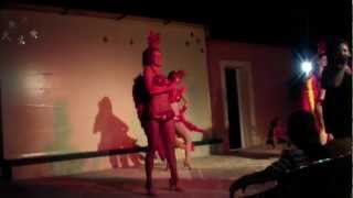 Sidari Village Resort Corfu The Jango Entertainment Dancers [upl. by Adev]