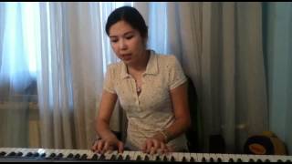 Қарлығаш Akbota singing quotKarlygashquot Kazakh song [upl. by Hpejsoj]