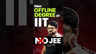 Offline Degree in IITs without JEE😍😍jee jee2025 iit iitjee iitwithoutjee offline iitdegree [upl. by Debbi]