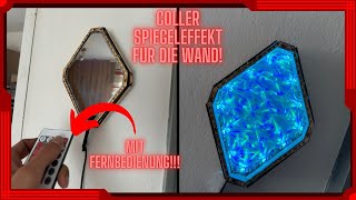 Infinity Wand Spiegel mit coolem Effekt zum Nachbauen [upl. by Aissert]