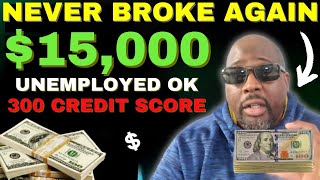 EASIEST 15000 Bad Credit Loans Guaranteed Approval Best 3 Bad Credit Loans No credit Check [upl. by Acisset260]