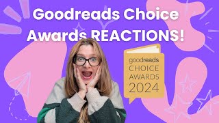 Goodreads Choice Awards 2024 Reactions [upl. by Fiann]