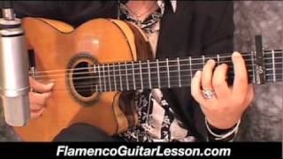 Flamenco Guitar Lesson Sample Bulerias 70s Style [upl. by Harden]