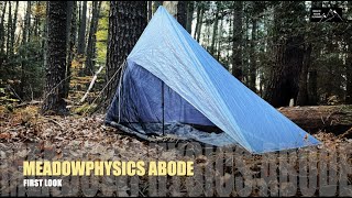 Meadowphysics Abode First Look During A Solo Backpacking Trip On The NET [upl. by Mirella]