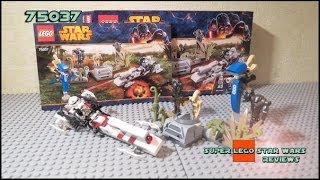 Lego Star Wars 75037 Battle on Saleucami Review [upl. by Ddej]