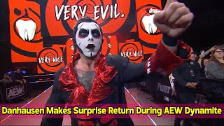 Danhausen Makes Surprise Return During AEW Dynamite [upl. by Mulry]