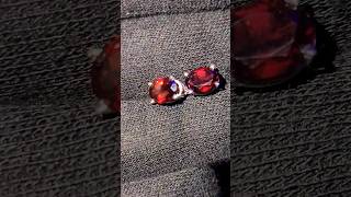 Another Look at the Transformation of Rough Garnets to Faceted Garnets in Jewelry shorts gems [upl. by Yoj]