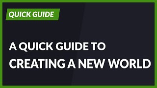 Creating a New World in World Anvil  A World Anvil Quick Guide Tutorial [upl. by Leahcin]