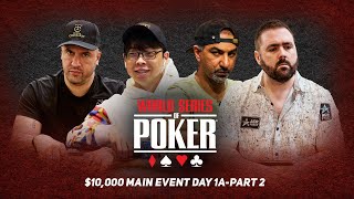 WSOP Main Event Day 1a with Greg Merson Qui Nguyen Faraz Jaka amp Joseph Cheong [upl. by Olracnaig68]