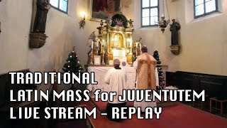 Traditional Latin Mass Broadcast from Slovenia  for Juventutem [upl. by Yelyk]