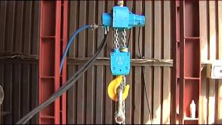 Pneumatic  Air Chain Hoist Elephant ATS Pneumatic Line of Hoists [upl. by Ardnossac236]