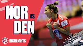 Highlights  Norway vs Denmark  Final Weekend  Womens EHF EURO 2020 [upl. by Anilrahc]