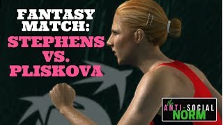 Stephens vs Pliskova  The Lost Tapes  Top Spin 4 [upl. by Koval]