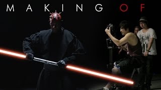 The Making Of quotDarth Maul vs Jediquot OLD FILM 2014 [upl. by Liartnod]