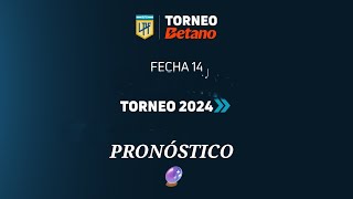 Pronóstico 🔮 Fecha N° 14  Liga Profesional [upl. by Sommer870]