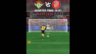 Real Betis vs Girona  La Liga Cup fcmobile shorts [upl. by Helbonia]