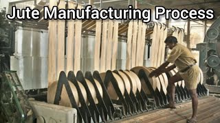 Jute Manufacturing Process Jute Yarn Manufacturing Process Jute Mill Production Process [upl. by Sherard]