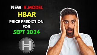 RModel Based HBAR Price Prediction for SEPTEMBER 2024 [upl. by Svensen]