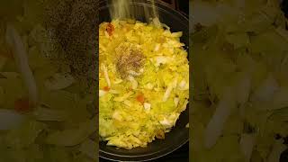 How I made Saltfish and Cabbage TRINI STYLE [upl. by Fanya23]