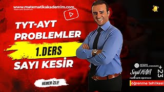 TYT AYT Sayı Kesir Problemleri 01tytmatematik aytmatematik yks [upl. by Hewett]