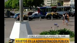 Asuetos en administración publica  Telefe Noticias [upl. by Llamaj]