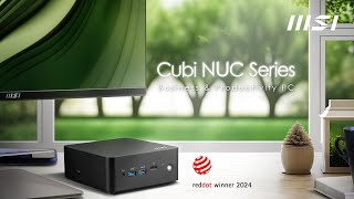 Cubi NUC Series A Mini PC with Environmental Responsibility amp Unlimited Potential  Mini PC  MSI [upl. by Roskes]