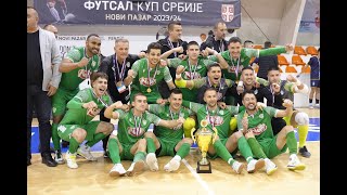 Finale Kupa Srbije KMF Loznica Grad  KMF Fon Banjica 21 21042024 Dvorana Pendik Novi Pazar [upl. by Oderfla]