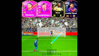 Al Nassr Vs🔥 FC Barcelona penalty kick efootball2024 viralvideo shortvideo foryou growth for [upl. by Eizle]